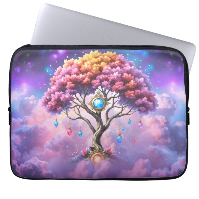 Capa Para Notebook A Árvore Celestial do Devir. (Frente)