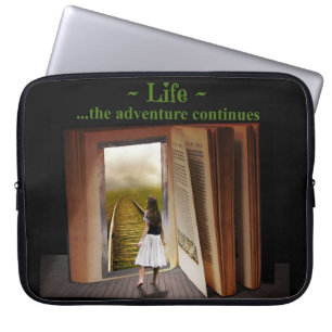 Capa Para Notebook A aventura continua Eletrônicos Bag