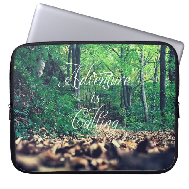 Capa Para Notebook A aventura está chamando (Frente)