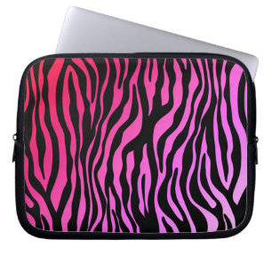 Capa Para Notebook A bolsa de laptop animal do impressão da zebra