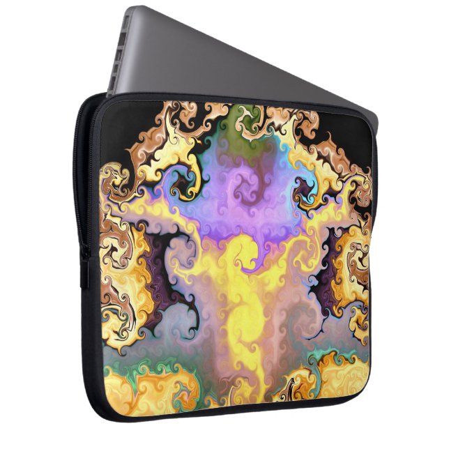 Capa Para Notebook A bolsa de laptop artística do dragão mágico (Frente Esquerda)