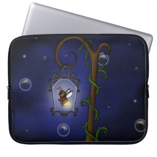 Capa Para Notebook a bolsa de laptop bonito do vaga-lume