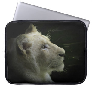 Capa Para Notebook A bolsa de laptop branca africana dos animais