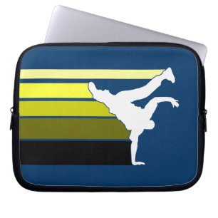 Capa Para Notebook A bolsa de laptop branca do amarelo do inclinaçã