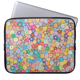 Capa Para Notebook A bolsa de laptop colorida doce do design | da