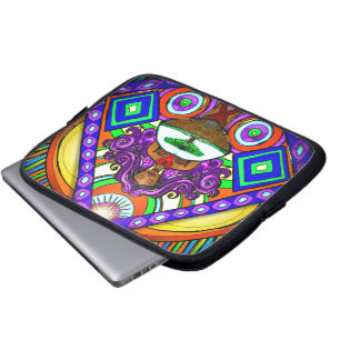 Capa Para Notebook A bolsa de laptop da arca da árvore