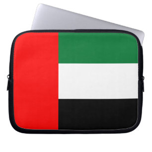 Capa Para Notebook A bolsa de laptop da bandeira de United Arab