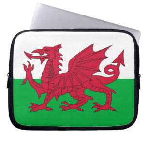 Capa Para Notebook A bolsa de laptop da bandeira de Wales