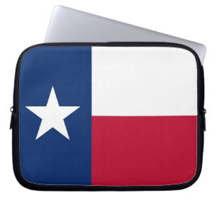 Capa Para Notebook A bolsa de laptop da bandeira do estado de Texas