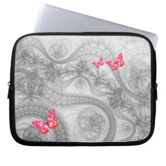 Capa Para Notebook a bolsa de laptop da borboleta