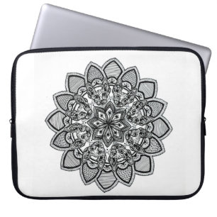Capa Para Notebook A bolsa de laptop da MANDALA do CAT