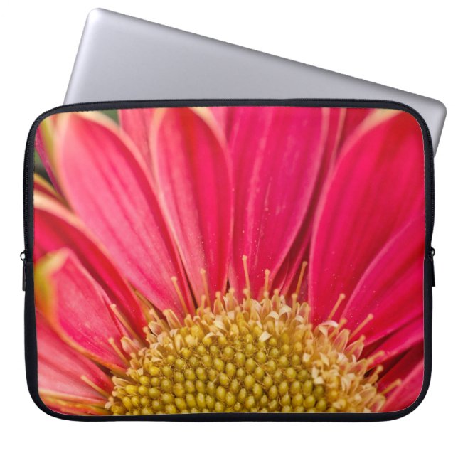 Capa Para Notebook A bolsa de laptop da margarida do Gerbera (Frente)