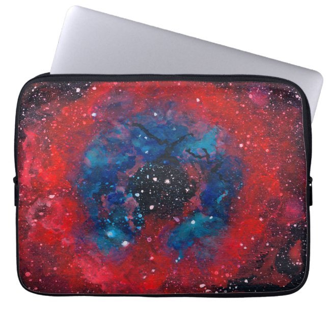 Capa Para Notebook A bolsa de laptop da Nebulosa Rosette (Frente)