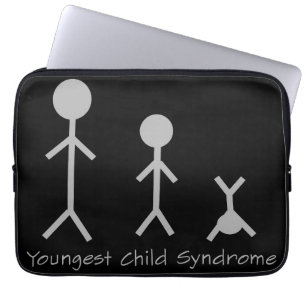 Capa Para Notebook A bolsa de laptop da síndrome da criança a mais