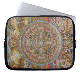 Capa Para Notebook A bolsa de laptop da vida de Buddha