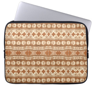 Capa Para Notebook A bolsa de laptop de madeira tribal 13 do teste