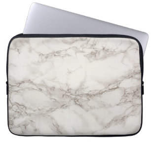 Capa Para Notebook A bolsa de laptop de mármore