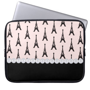 Capa Para Notebook A bolsa de laptop do chique de Paris