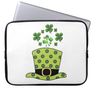 Capa Para Notebook A bolsa de laptop do dia de St Patrick