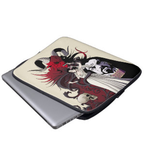 Capa Para Notebook A bolsa de laptop do Diabo