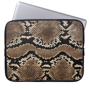 Capa Para Notebook A bolsa de laptop do impressão da pele de cobra