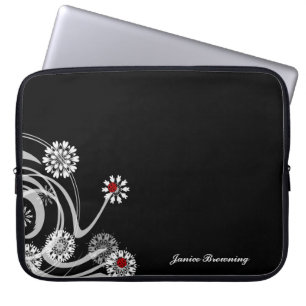 Capa Para Notebook A bolsa de laptop do joaninha