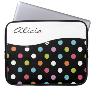 Capa Para Notebook A bolsa de laptop do monograma