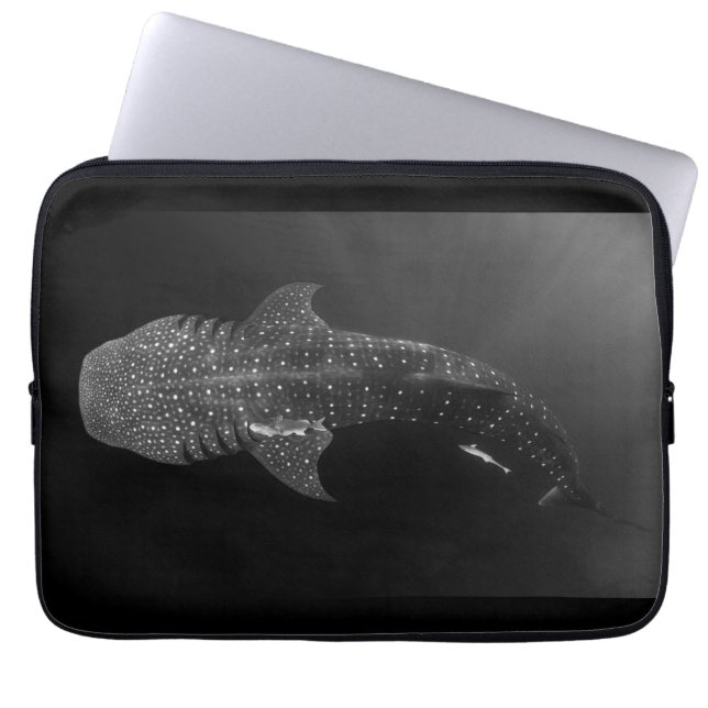Capa Para Notebook A bolsa de laptop do neopreno de Whaleshark (13") (Frente)