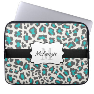 Capa Para Notebook A bolsa de laptop do neopreno do branco cinzento