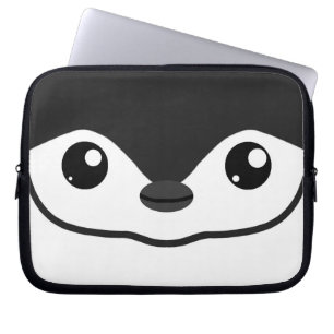 Capa Para Notebook A bolsa de laptop do pinguim de Chinstrap