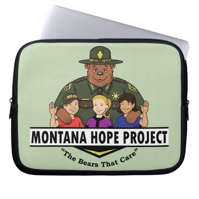 Capa Para Notebook A bolsa de laptop do projeto da esperança de (Frente)