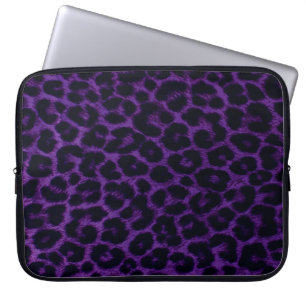Capa Para Notebook A bolsa de laptop do teste padrão do leopardo
