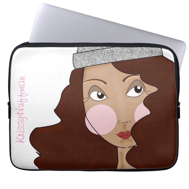 Capa Para Notebook A bolsa de laptop Dolled-up (Frente)