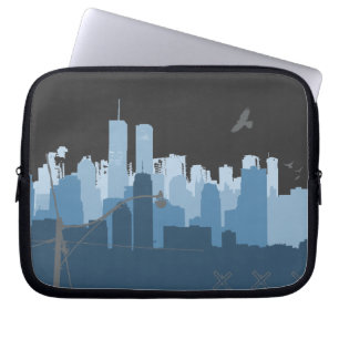 Capa Para Notebook A bolsa de laptop (escura) do alastro urbano