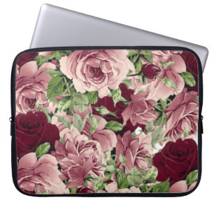 Capa Para Notebook A bolsa de laptop floral