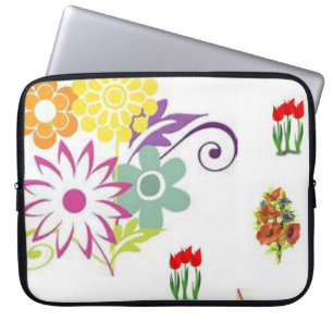 Capa Para Notebook A bolsa de laptop floral