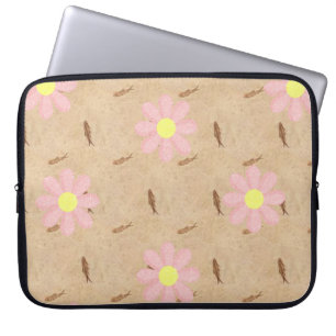Capa Para Notebook A bolsa de laptop floral