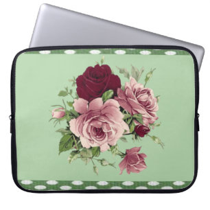 Capa Para Notebook A bolsa de laptop floral