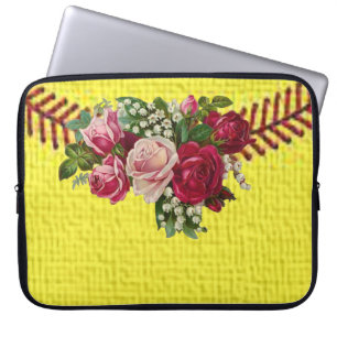 Capa Para Notebook A bolsa de laptop floral