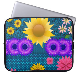Capa Para Notebook A bolsa de laptop floral