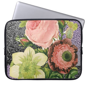 Capa Para Notebook A bolsa de laptop floral