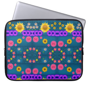 Capa Para Notebook A bolsa de laptop floral