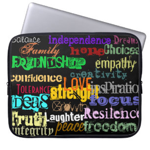 Capa Para Notebook A bolsa de laptop inspirada Funky