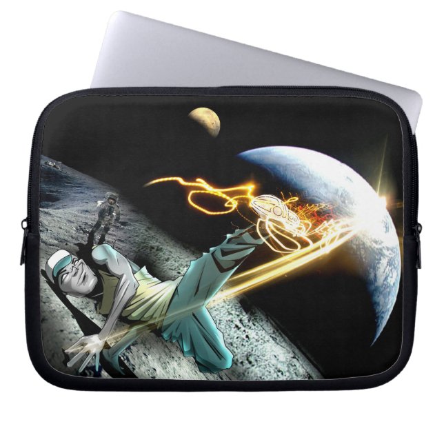 Capa Para Notebook A bolsa de laptop Intergalactic de BBOY (Frente)