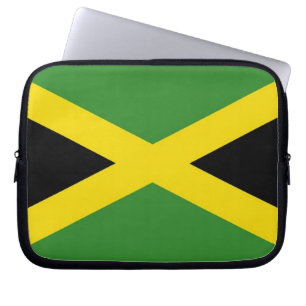 Capa Para Notebook A bolsa de laptop jamaicana da bandeira
