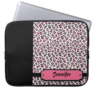 Capa Para Notebook A bolsa de laptop personalizada do rosa do