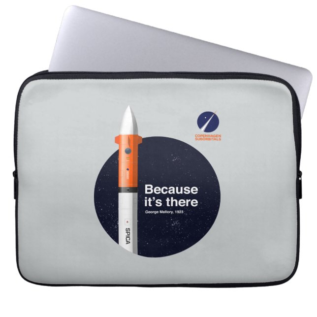 Capa Para Notebook A bolsa de laptop - porque está lá (Frente)