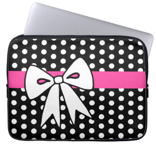Capa Para Notebook A bolsa de laptop retro do arco