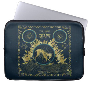 Capa Para Notebook A caminhada da tapeçaria da água do Ouro de Qili