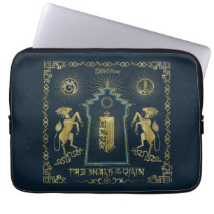 Capa Para Notebook A caminhada da tapeçaria da Torre do Ouro Qilin